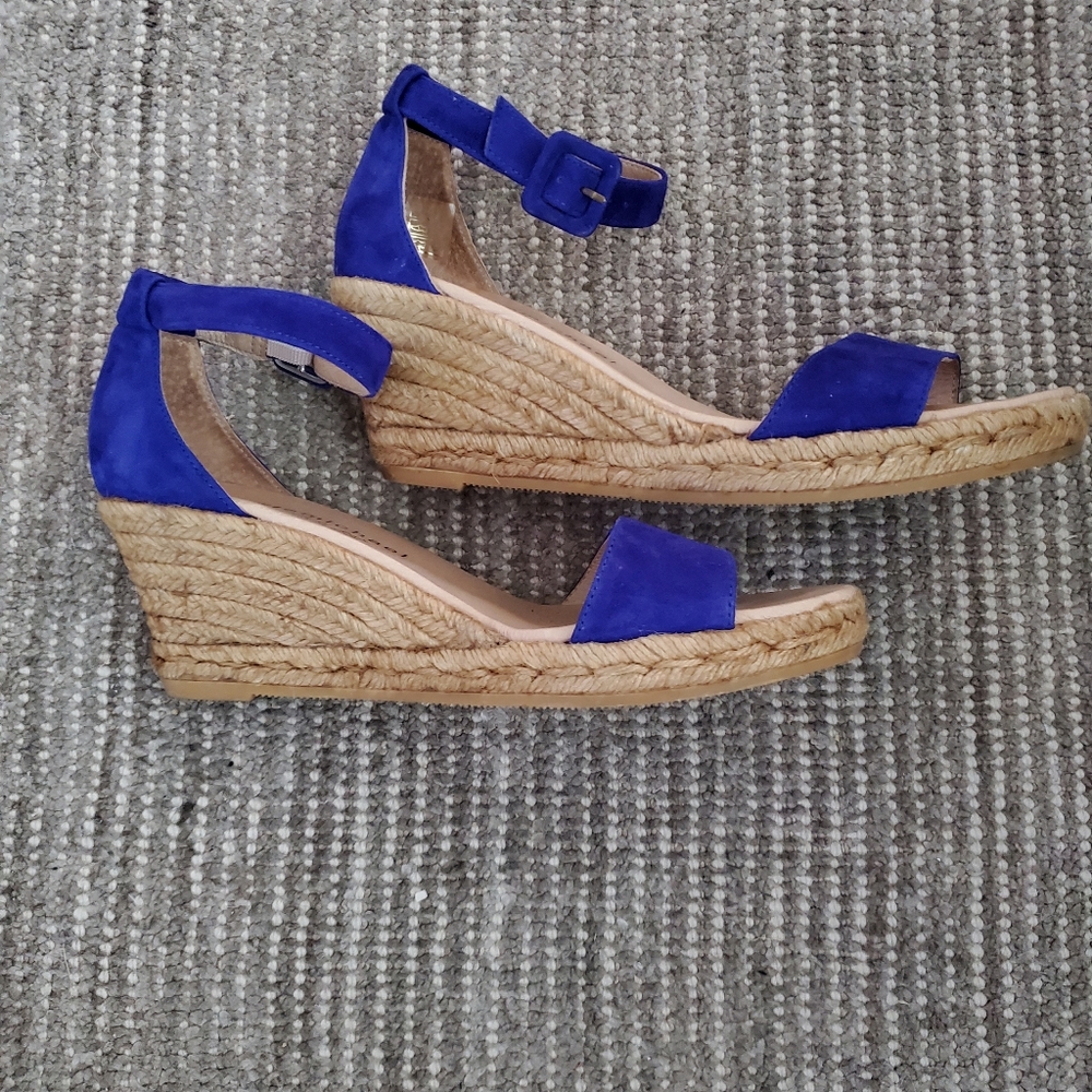 Eric Michael Ankle Strap Wedge Sandal